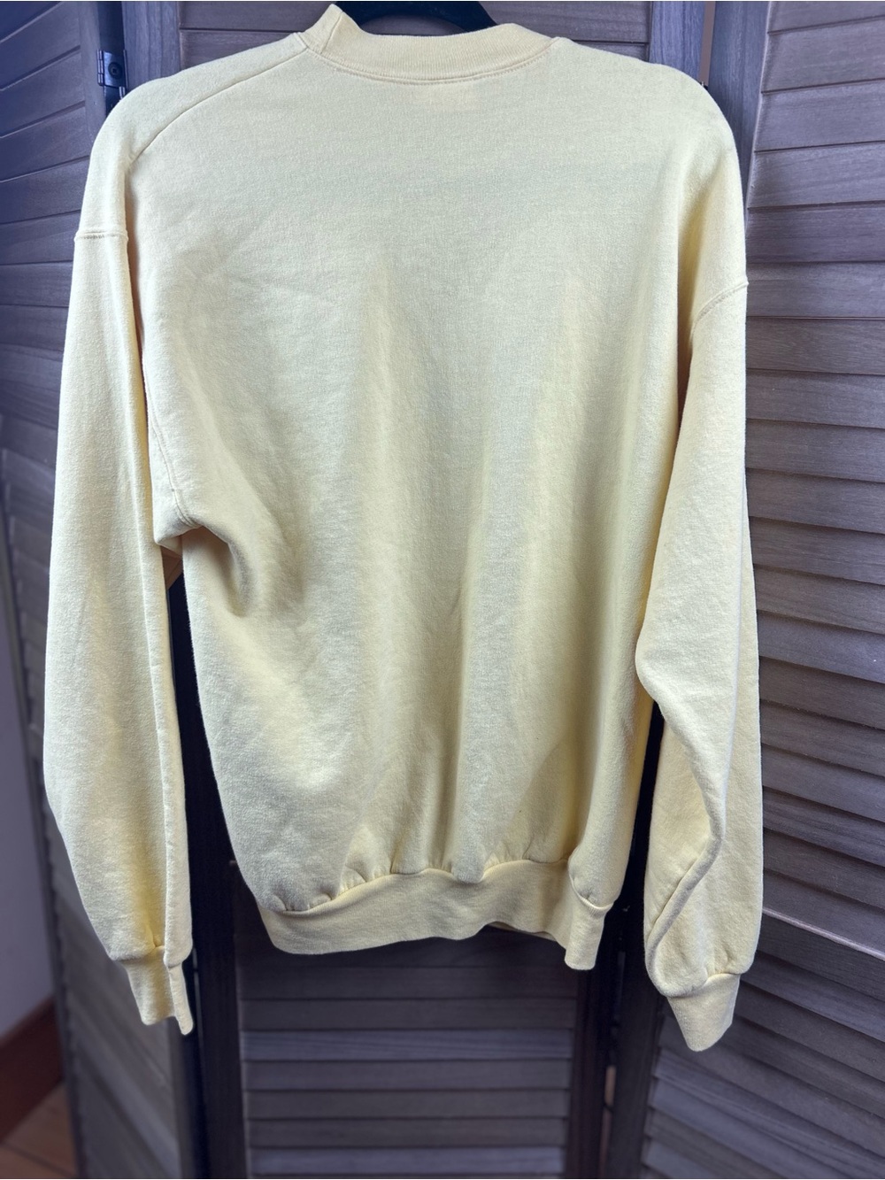 Vintage Rooster Graphic Crewneck Sweatshirt Farmhouse Cottagecore Yellow Size M - Picture 4 of 4